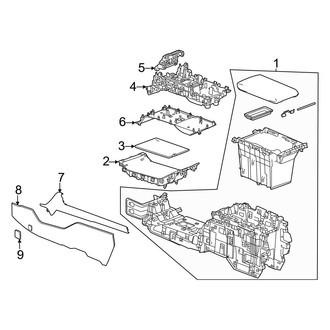Honda OE - Center Console (Trim)
