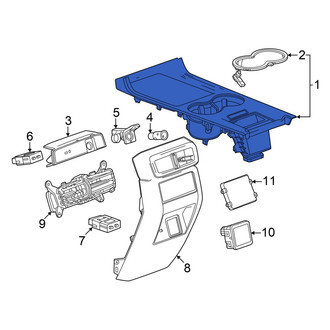 Honda OE - Center Upper Console Panel