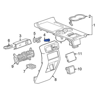 Honda OE - Front 12 Volt Accessory Power Outlet