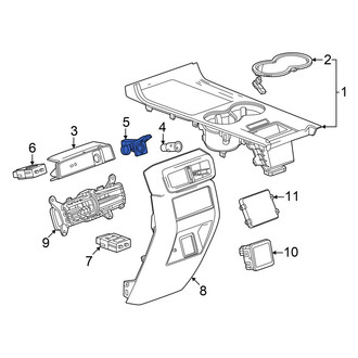 Honda OE - 12 Volt Accessory Power Outlet Housing