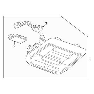 Honda OE - Overhead Console (Elite / Touring)