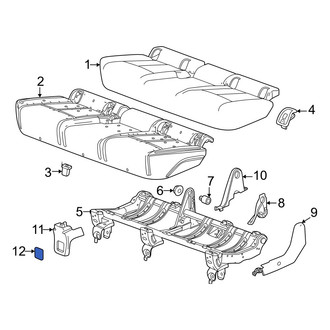 Honda OE - Seat Track Cover Cap