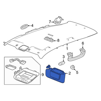 Honda OE - Left Sun Visor