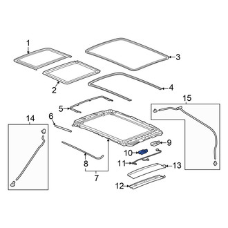 Honda OE - Sunroof Motor