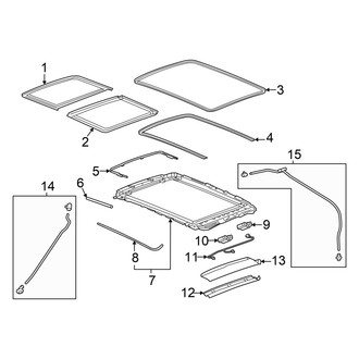 Honda OE - Roof - Sunroof (With Panoramic), (Elite / Touring)