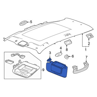 Honda OE - Left Sun Visor
