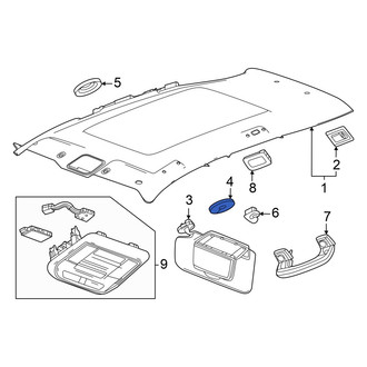 Honda OE - Sun Visor Cap