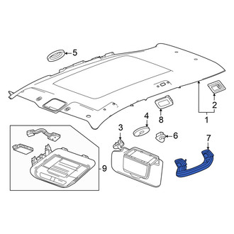 Honda OE - Front Right Interior Grab Bar