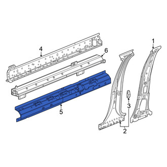 Honda OE - Right Outer Rocker Panel