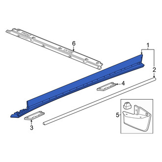 Honda OE - Left Rocker Panel Guard