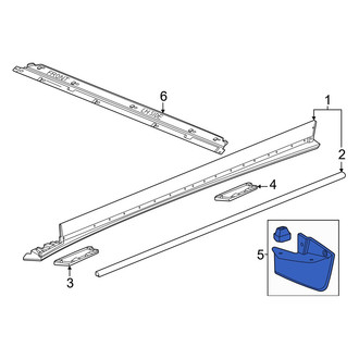 Honda OE - Rear Right Stone Deflector