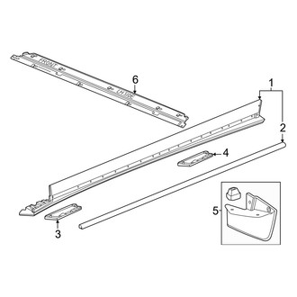 Honda OE - Pillars, Rocker & Floor - Exterior Trim