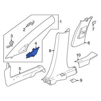 Honda OE - Front Center Speaker Cover