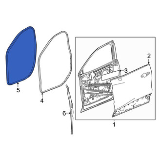 Honda OE - Front Inner Door Seal
