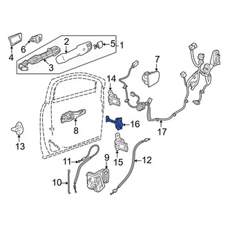 Honda OE - Front Door Check
