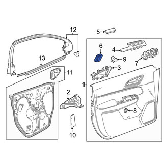 Honda OE - Front Left Door Lock Switch