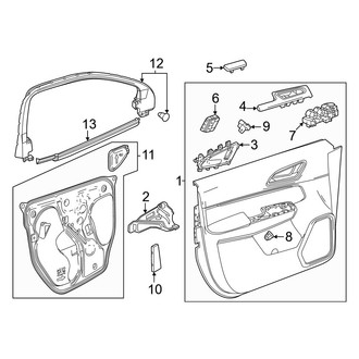 Honda OE - Front Door - Interior Trim