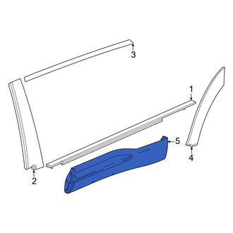 Honda OE - Front Left Door Molding