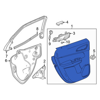 Honda OE - Front Left Outer Door Outer Panel