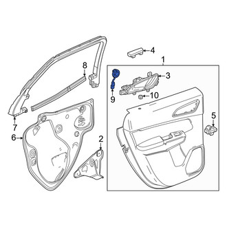 Honda OE - Rear Speaker