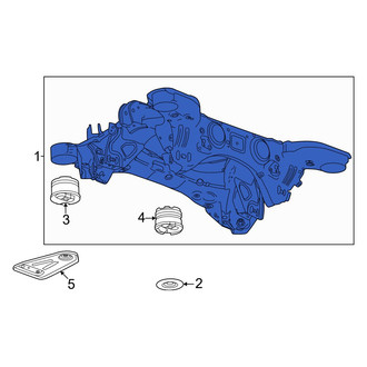 Honda OE - Rear Suspension Subframe Crossmember