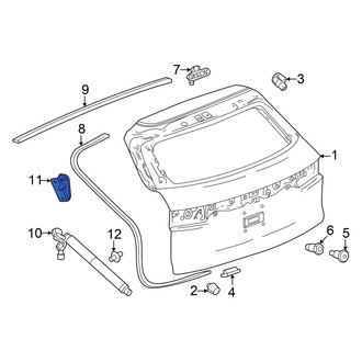 Honda OE - Rear Inner Liftgate Support Strut Holder