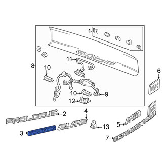 Honda OE - Rear Hatch Emblem