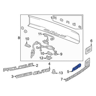 Honda OE - Rear Hatch Emblem