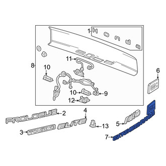 Honda OE - Rear Hatch Emblem