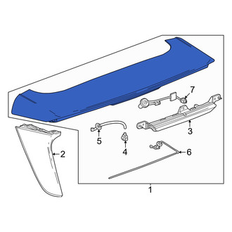 Honda OE - Rear Center Spoiler