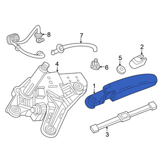 Honda OE - Rear Wiper Arm