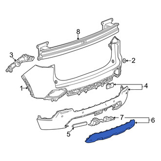 Honda OE - Rear Valance Panel