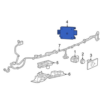 Honda OE - Rear Blind Spot Detection System Warning Sensor