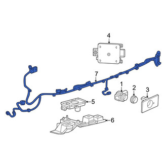 Honda OE - Rear Parking Aid System Wiring Harness