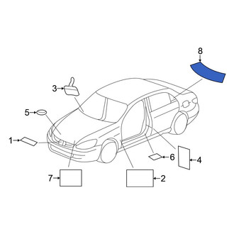 Honda OE - Engine Decal