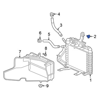 Honda OE - Inner Hood Hinge Bolt