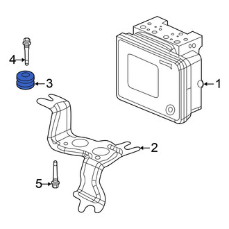 Honda OE - ABS Modulator Insulator