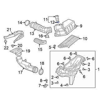 Honda OE - Fuel Injection Air Flow Meter Gasket & O-Ring