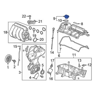 Honda OE - Engine Oil Filler Cap