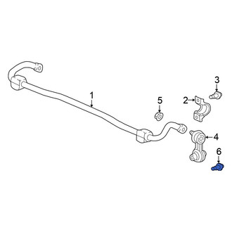 Honda OE - Suspension Stabilizer Bar Link Bolt