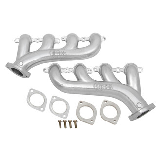 Hooker® - Super Competition™ Cast Iron Silver Ceramic Exhaust Manifold