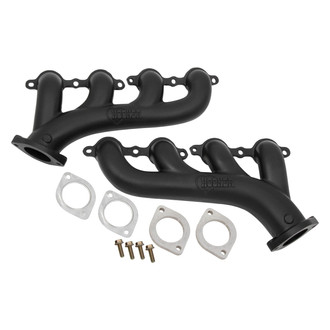 Hooker® - Super Competition™ Cast Iron Black Ceramic Exhaust Manifold