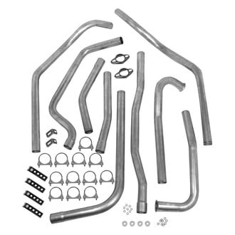 Hooker® - Dual Competition™ Header-Back Exhaust System with Split Rear Exit