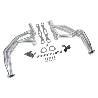 Hooker® - Competition™ Performance Steel Silver Metallic Ceramic Coated Long Tube Exhaust Headers