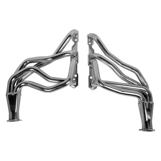 Hooker® - Competition™ Performance Steel Silver Metallic Ceramic Coated Long Tube Exhaust Headers
