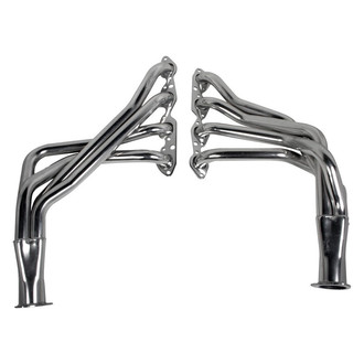 Hooker® - Competition™ Performance Steel Silver Metallic Ceramic Coated Long Tube Exhaust Headers