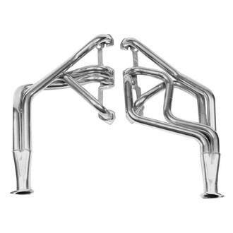 Hooker® - Competition™ Mild Steel Silver Metallic Ceramic Coated Long Tube Exhaust Headers
