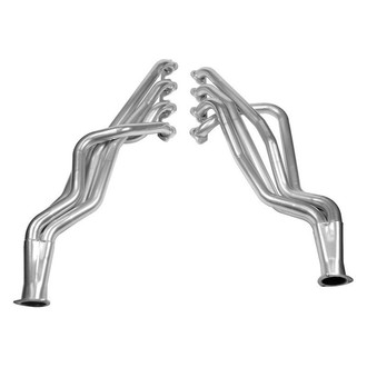 Hooker® - Super Competition™ Mild Steel Silver Metallic Ceramic Coated Long Tube Exhaust Headers
