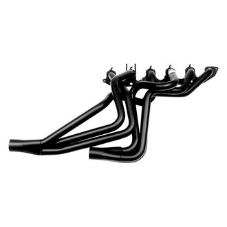Hooker® - Super Competition™ Mild Steel Black Painted Long Tube Exhaust Headers