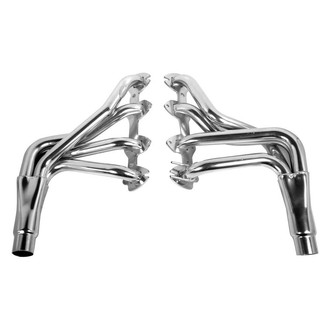 Hooker® - Competition™ Mild Steel Silver Metallic Ceramic Coated Long Tube Exhaust Headers